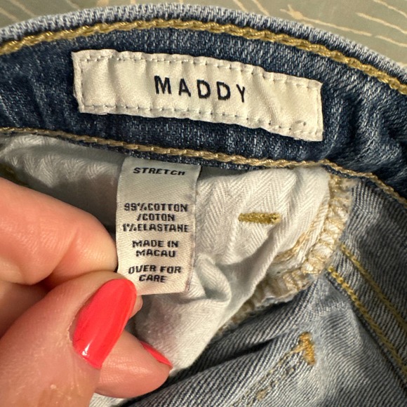 Abercrombie Kids Maddy Light Blue Jeans Size 10 Slim Stretch Pre-owned - Picture 7 of 11